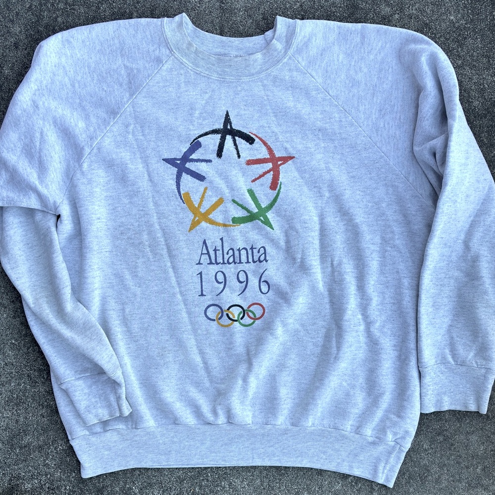 vintage 1996 Atlanta Olympics sweatshirt, size XL
